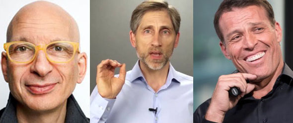 seth godin blair enns tony robbins gurus