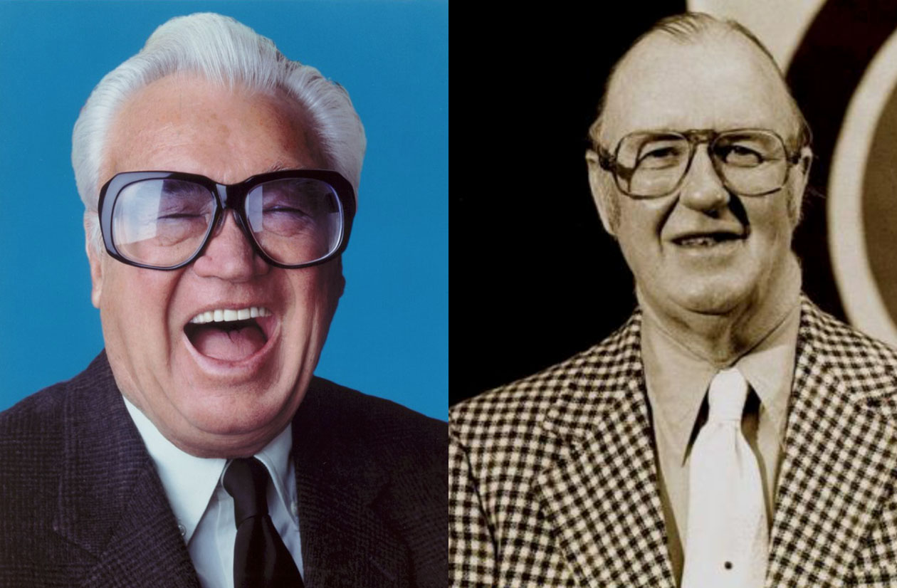 Jack Brickhouse Harry Caray and Brand